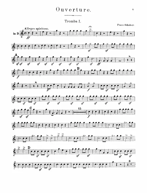 Trumpet 1, 2 (D)