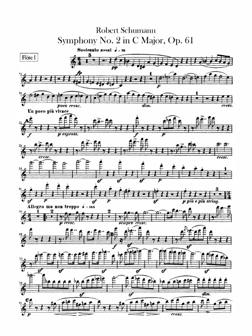 Flute 1, 2