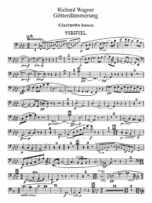 Bass Clarinet (B/A)