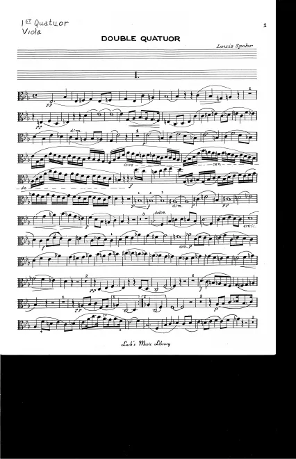 Viola (Quartet I)