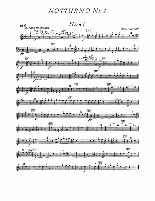 Horn 1, 2 (C/F)