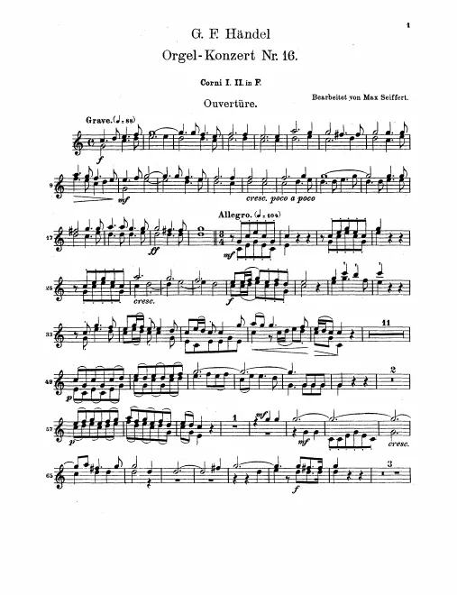 Horn 1/2 (F)