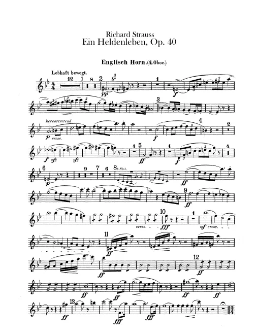 Oboe 4/English Horn