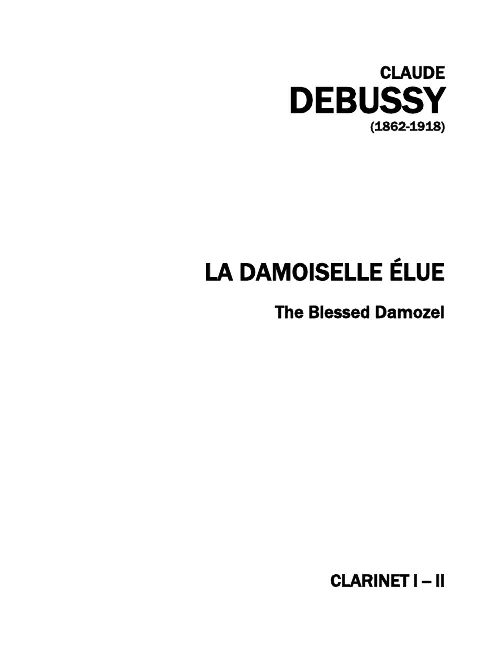 Clarinet 1/2, 3-Bass Clarinet