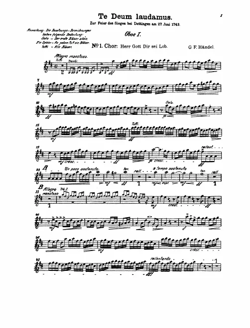 Oboe 1, 2