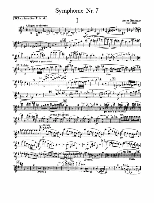 Clarinet 1, 2 (A)