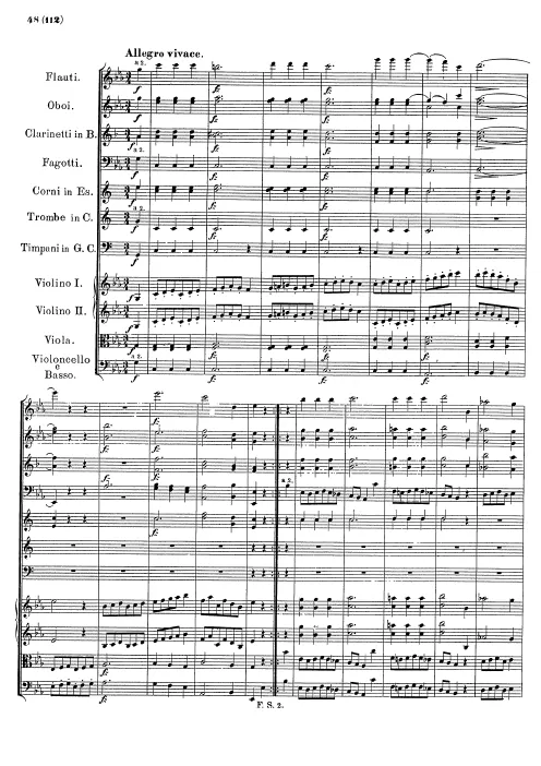 III. Menuetto. Allegro vivace – Trio