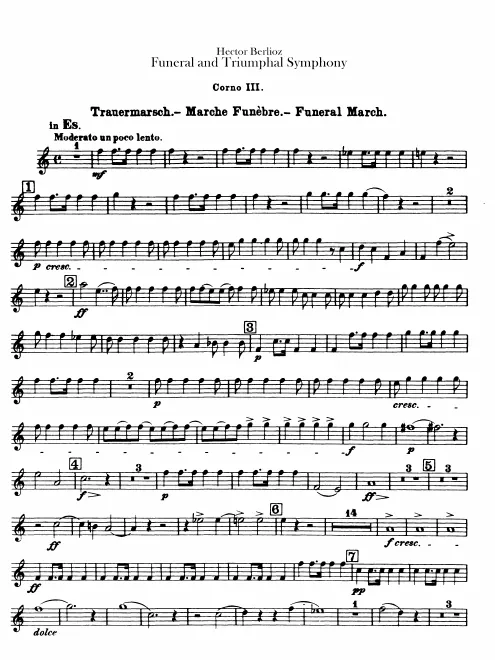 Horn 3 (F, E)