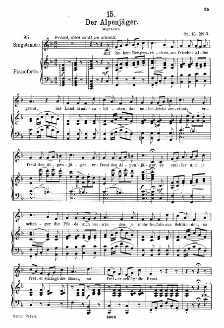 Complete Score (Original / High voice, )