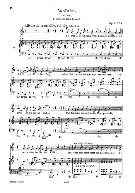 Complete Score (original key; C major)