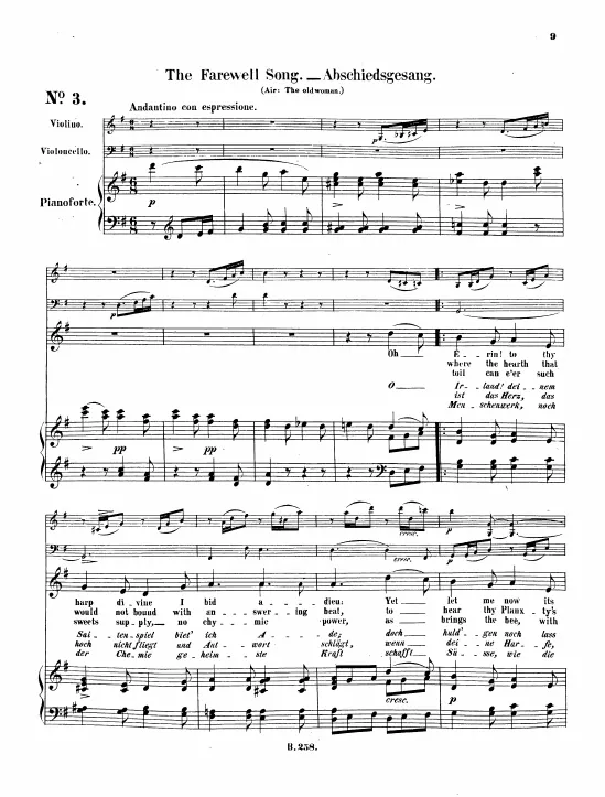 3. The Farewell Song