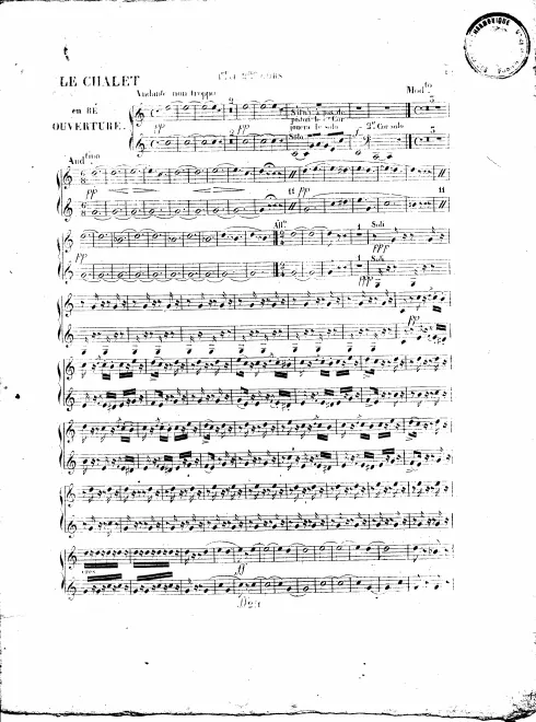 Horn 1/2 (D), 3/4 (A/G)