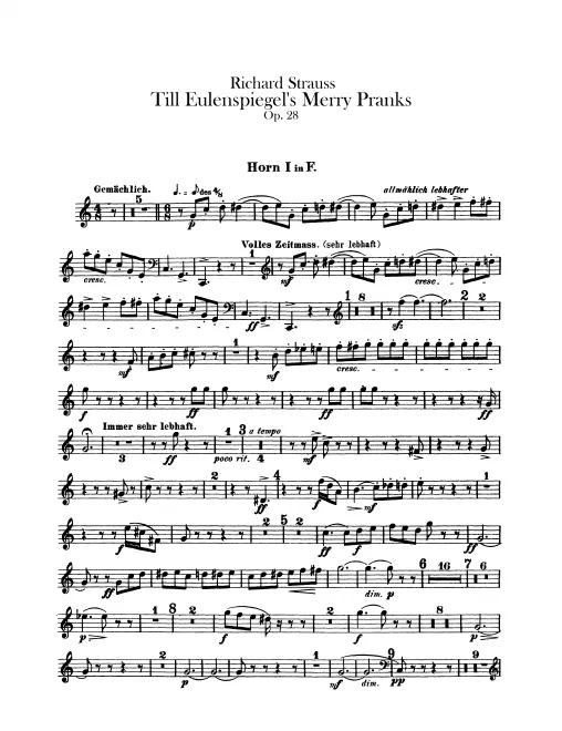 Horn 1 (F/E)