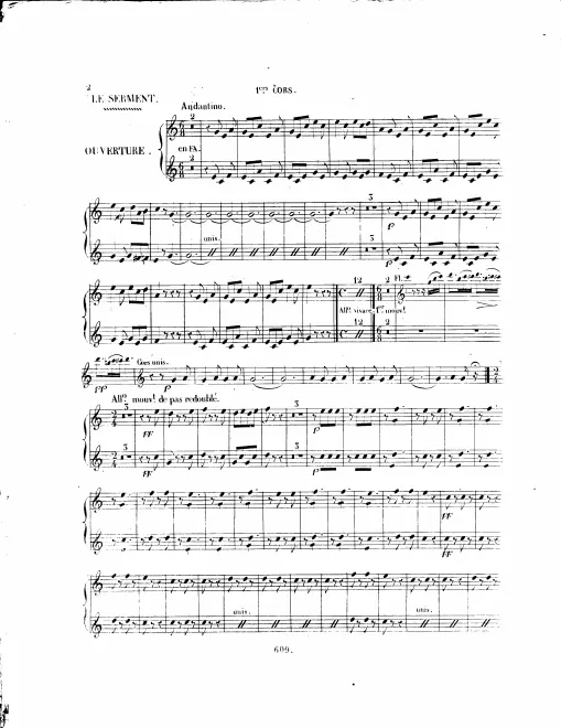 Horn 1/2, 3/4 (F)