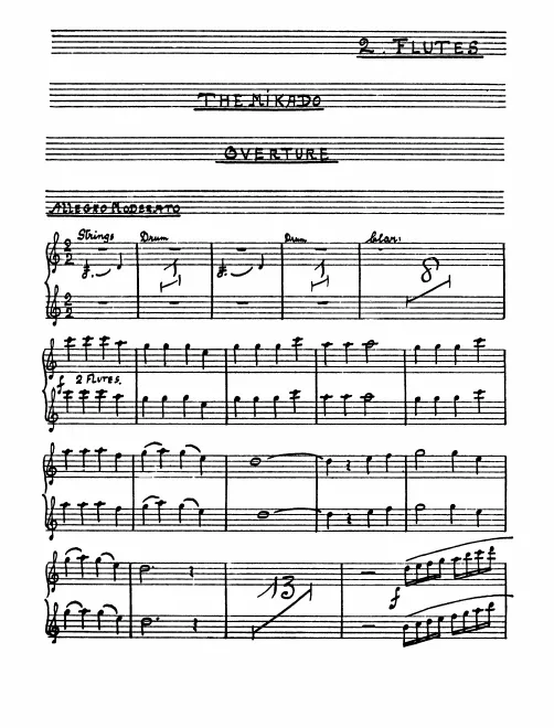 Flute 1/2 (also Piccolo)
