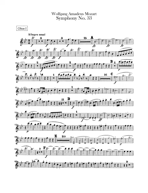 Oboe 1, 2