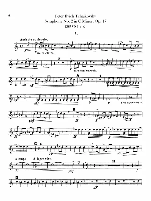 Horn 1 (F)