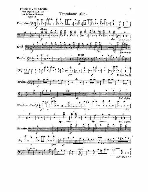 Trombone 1, 2, 3
