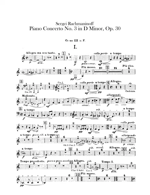 Horn 3 (F)