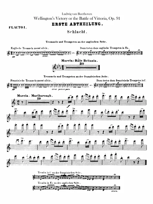 Flute 1, 2, Piccolo