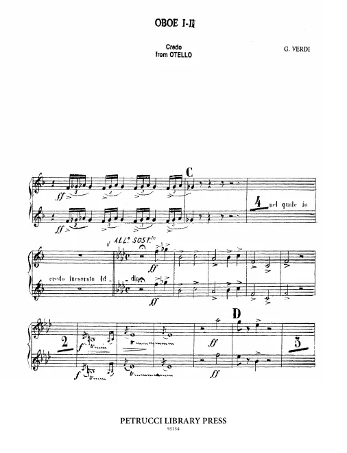 Oboe 1, 2