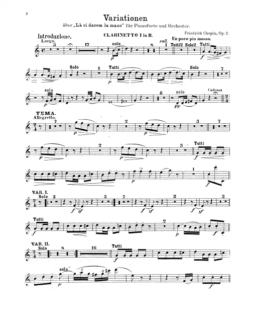 Clarinet 1, 2 (B)