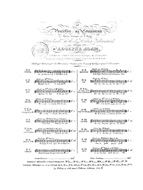 No.15, Duo: "A ma douleur soyez sensible" (Mme. Latour/St. Phar)
