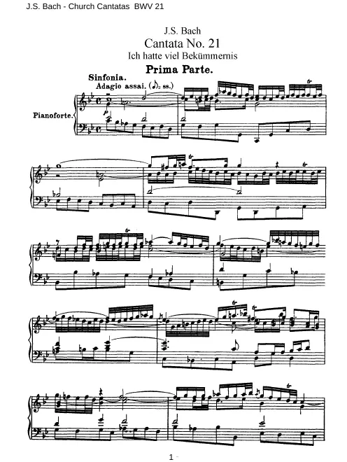 Complete Score (with Bar Numbers)
