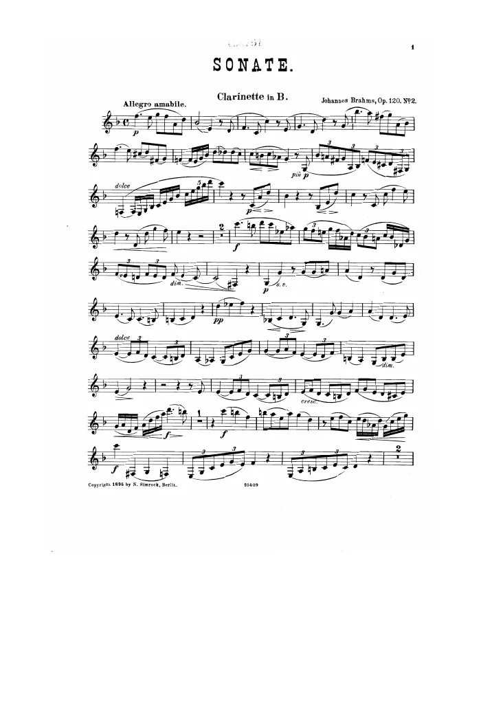Clarinet (B)