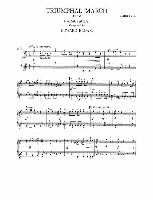 Horn 1/2, 3/4 (F)