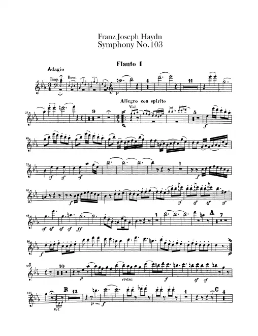 Flute 1, 2