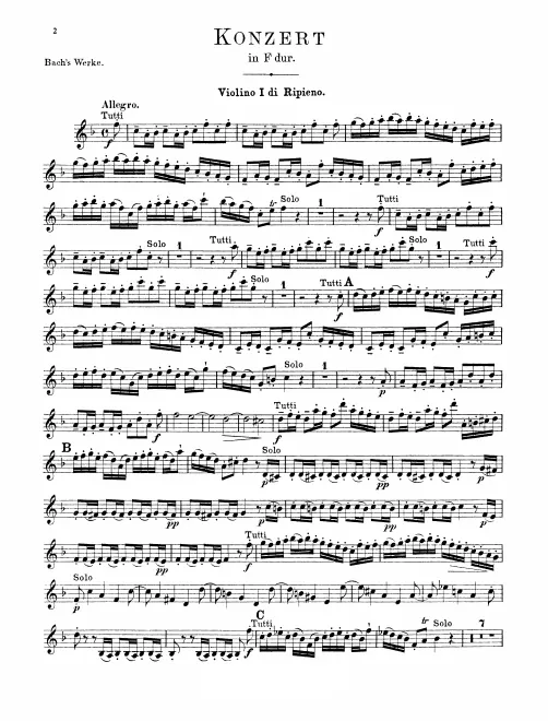 Violins I