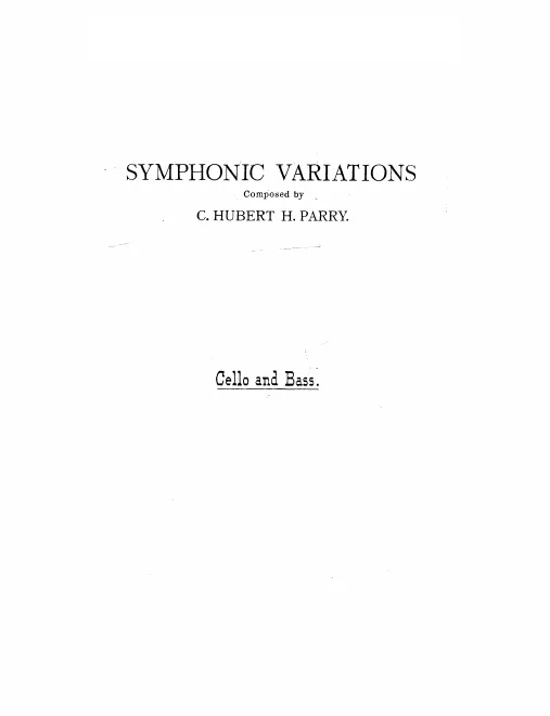 Cellos/Basses