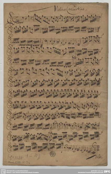 Violin and Continuo