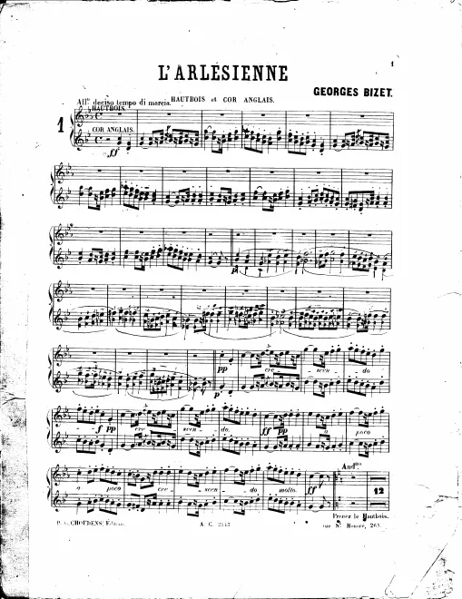 Oboe 1/2/Engish Horn