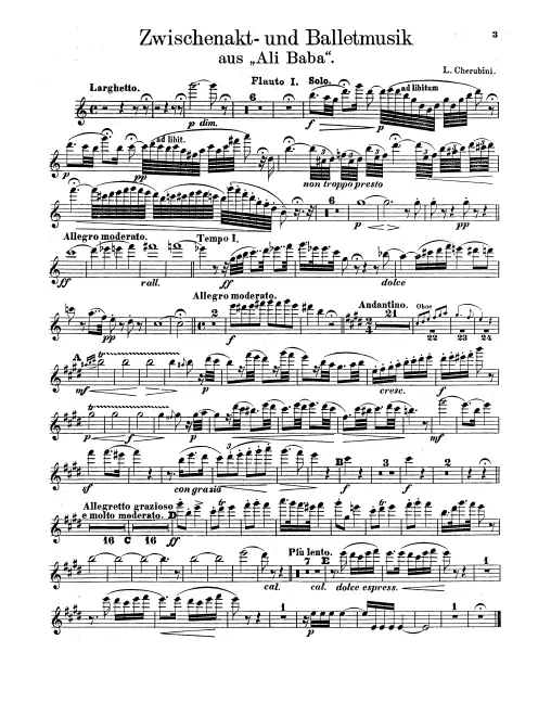 Flute 1, 2