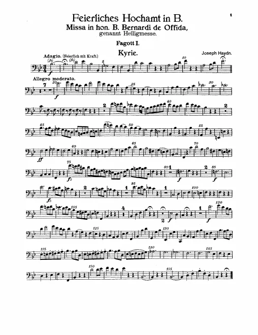 Bassoon 1, 2