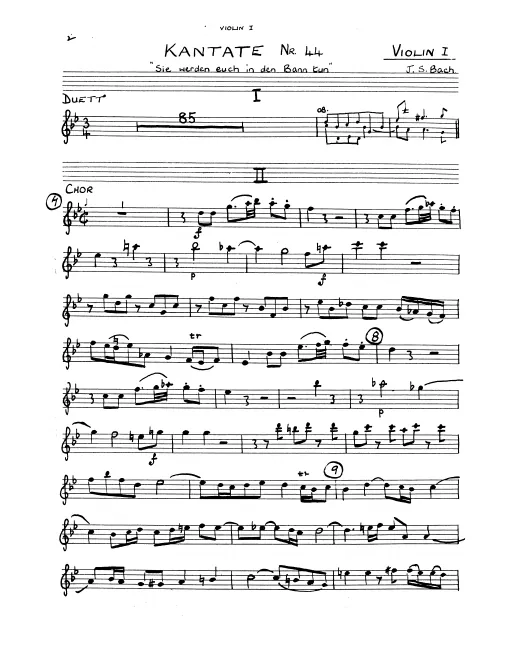 Violins I