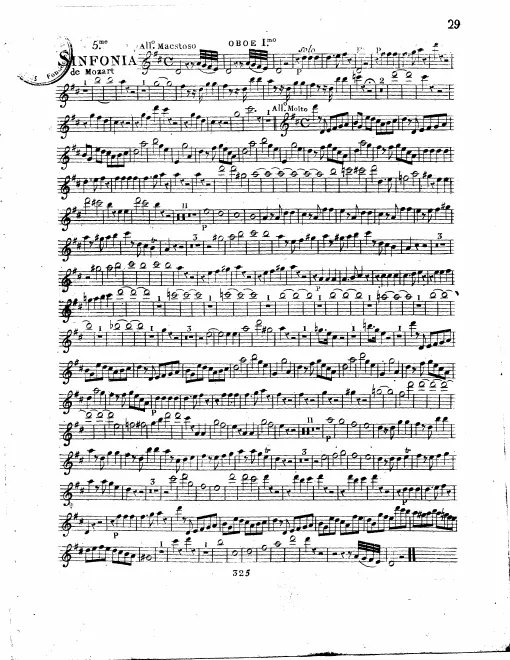 Oboe 1, 2 / Flute 1, 2
