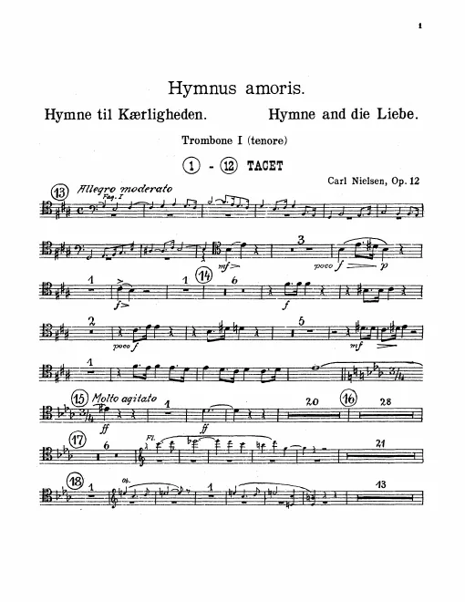 Trombone 1, 2, 3, Tuba