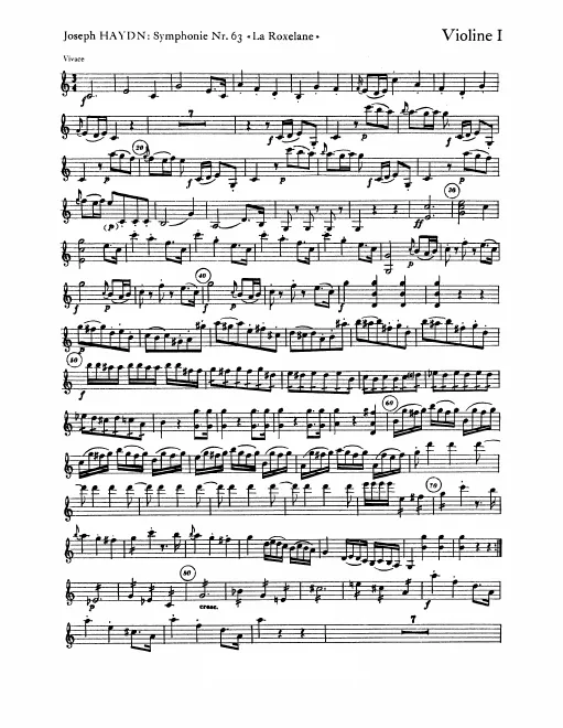 Violins I
