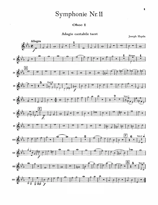 Oboe 1, 2