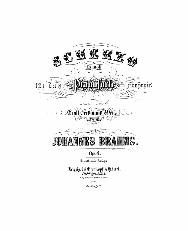 Complete Score (monochrome)