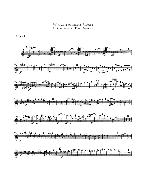 Oboe 1, 2