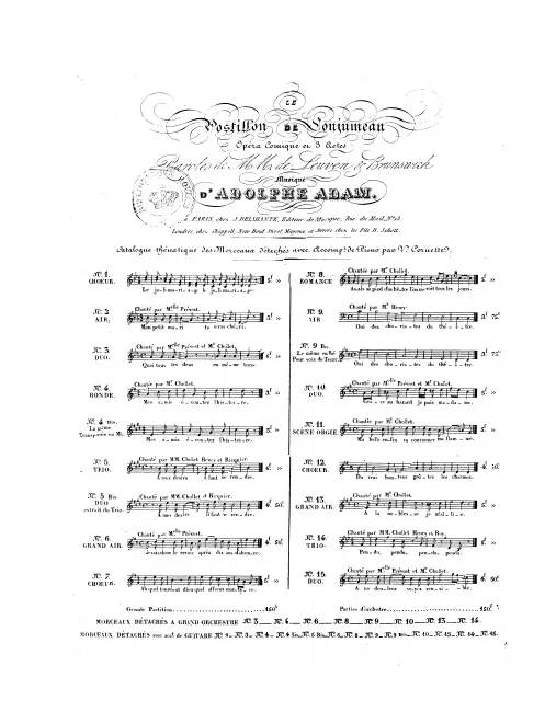 No.9, Air: "Oui des choristes du théâtre" (Alcindor)