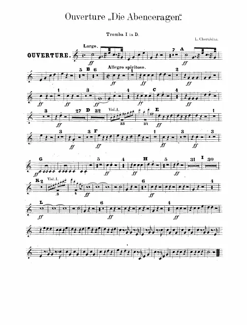 Trumpet 1, 2 (D)