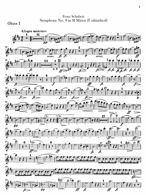 Oboe 1, 2
