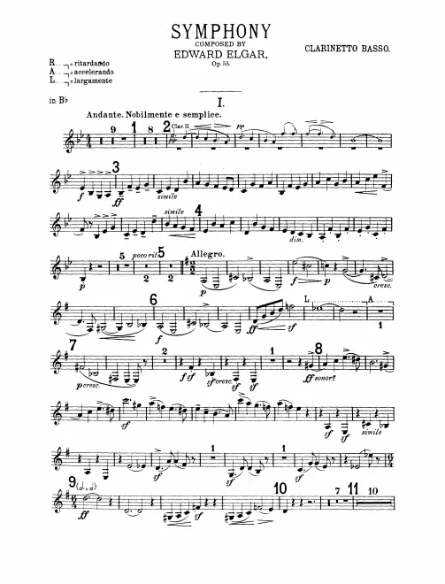Bass Clarinet (B/A)