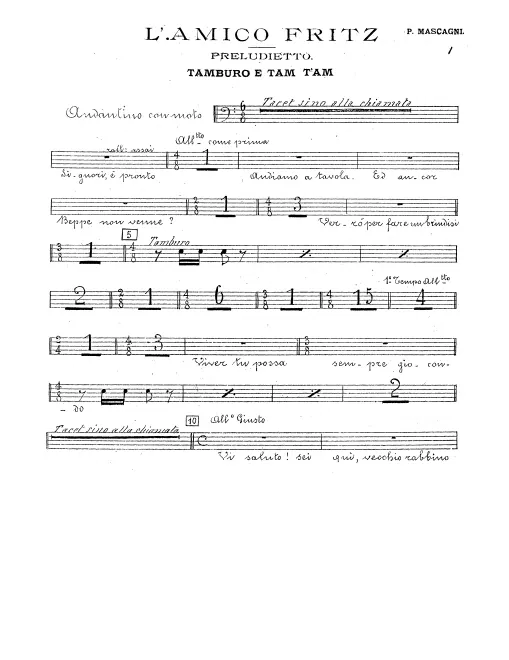 Snare Drum/Tam-Tam