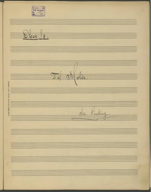 Oboe 1, 2